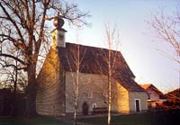 Filialkirche St. Ulrich in Oberwödling, Ende März 2002